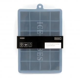 Форма для льда Lessner Sky Blue 19,5х12,5х3 см 10320