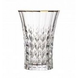 Набор стаканов  высоких Cristal d'Arques Lady Diamond Gold 360мл - 6шт L9746/ 1 GOLD