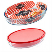 Форма O CUISINE овальная с крышкой 35х24х6см 3л 346PC05/7045