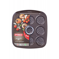 Форма мини-пицца (9шт) PYREX Asimetria 30х27,5х2 см AS09BZ0/7646