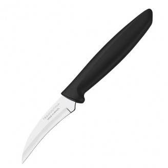 Набор ножей для очистки кожуры Tramontina Plenus Black 76мм - 12 шт.  23419/003