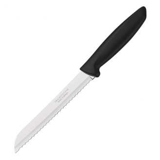 Набор ножей для хлеба Tramontina Plenus Black 178мм - 12 шт. 23422/007