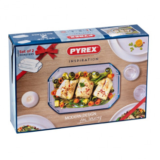 Набір форм прямокутних Pyrex Inspiration 2шт 913S037/7643