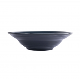 Тарелка глубокая Krauff Lucerne Black&Blue 21,2см 24-320-005