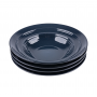 Тарелка глубокая Krauff Lucerne Black&Blue 21,2см 24-320-005