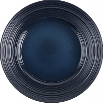 Тарелка десертная Krauff Lucerne Black&Blue 21,4см 24-320-007