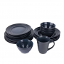 Чашка Krauff Lucerne Black&Blue 390мл 24-320-001