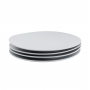 Тарелка обеденная Krauff Hattu White 25,5см 24-320-047