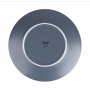 Тарелка обеденная Krauff Hattu Gray 25,5см 24-320-048