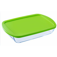 Форма Pyrex COOK & STORE прямоугольная с крышкой 40х27х7см 215P000/7346