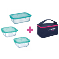 Набор контейнеров с сумкой Luminarc KEEP'N BOX 3пр P8001