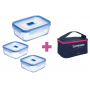 Набор контейнеров с сумкой Luminarc Pure Box Active 3пр P8002