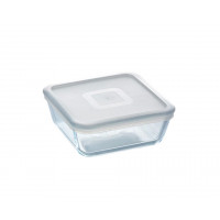 Форма Pyrex Cook&Freez квадратна з кришкою 20х20см (2,0л) 219P001/7944
