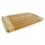 Доска кухонная прямоугольная бамбуковая Lessner 50х36х2см 10301-50