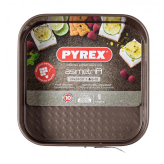 Форма PYREX Asimetria квадратна роз'ємна 24x24 см AS24BS0/7644