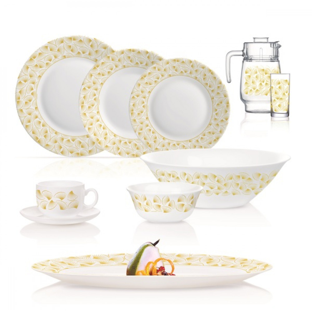 Купить Сервиз столовый Luminarc Golden Shell 46 пр. Q5452. Интернет ...