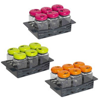 Набор для специй HEREVIN Bright Сolours Mix 6х160мл 132290-560