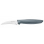 Набор ножей для очистки кожуры Tramontina Plenus grey 76мм - 12 шт.  23419/063