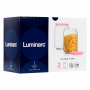Набор банок для сыпучих Luminarc PLANO PINK - 2 пр Q8246