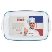 Форма для выпечки BRAVO CHEF  35x23х6 см 2,6 л BC-248B/FR