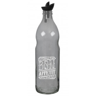 Бутылка для масла HEREVIN Transparent Grey 1л 151657-146