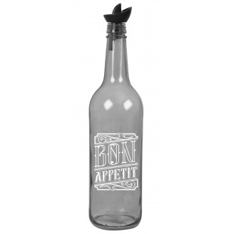 Бутылка для масла HEREVIN Transparent Grey 0,75л 151144-146