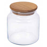 Банка с деревянной крышкой HEREVIN 0,635л 232007-000