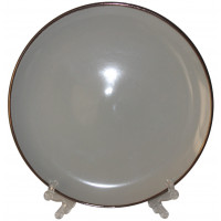 Тарелка десертная Limited Edition ROYAL серая 20 см JH2068-5