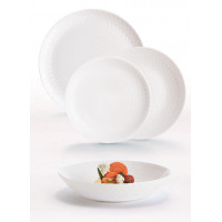 Столовый сервиз Luminarc PAMPILLE WHITE 18пр Q6153