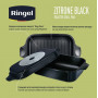 Гусятница с грилем Ringel Zitrone Black 34x24x13.5см (6+3 л) RG-2108-34 BL-R