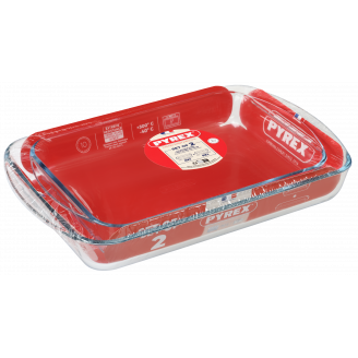 Набір форм прямокутних PYREX 2 пр. 913S607/8044