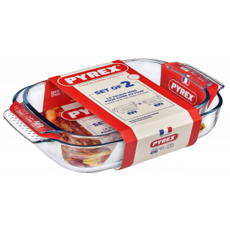 Набір форм прямокутних Pyrex CLASSIC  2шт 913S608/8043