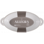 Форма овальная Limited Edition ALLEGRA BIEGE 34X16.5X6 см GJH010-34-2-129