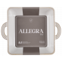 Форма квадратная Limited Edition ALLEGRA BIEGE 21X16.5X5 см GJH011-21-2-129