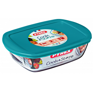 Форма прямокутна з кришкою PYREX Cook&Store 23х15х7 см 1,2 л 215P000/7646