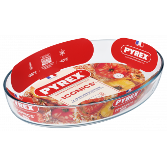 Форма овальна PYREX 40х27х7 см 4,2 л 347B000/8044