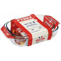 Набор форм прямоугольных Pyrex CLASSIC  2шт 913S609/8045
