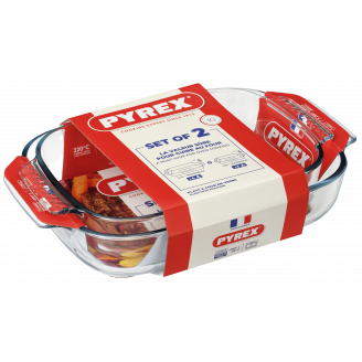 Набір форм прямокутних Pyrex CLASSIC  2шт 913S609/8045