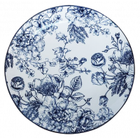 Тарелка десертная Limited Edition BLOSSOM BLUE 19см YF7001-2