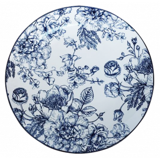 Тарелка десертная Limited Edition BLOSSOM BLUE 19см YF7001-2