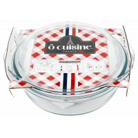 Кастрюля O CUISINE круглая 27х23 см 2,3+0,7 л 208AC00/2043
