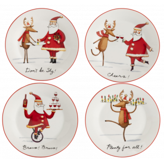 Набор тарелок в упаковке Limited Edition NY PARTY 4шт-19см TRSC-HD5025-4P06