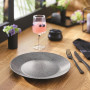 Тарелка обеденная Luminarc SLATE BLACK 25см V0115
