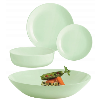 Сервиз столовый Luminarc DIWALI PARADISE GREEN 19пр. V6218