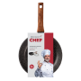Сковорода с крышкой BRAVO CHEF 24 см BC-1102-24 L