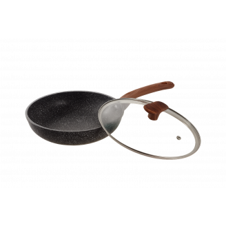 Сковорода з кришкою BRAVO CHEF 24 см BC-1102-24 L