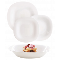 Сервиз столовый Luminarc CARINE WHITE 18 пр. N2184