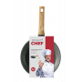 Сковорода глибока з кришкою BRAVO CHEF 24 см BC-1102-24 HL