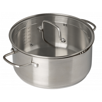 Кастрюля PYREX INFINITY fixed handle 24 см 4,1 л SR24AEX/8042