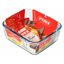 Форма прямокутна з ручкою PYREX AIRFRYER 20x17x8 см 2 л 301U300